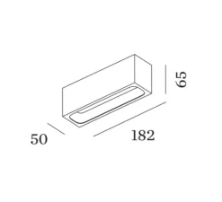 Plafonnier & Spot*Wever&Ducré Plafonnier, Pirro Opal 4.0, , LED, dim, 2700K, 685 lm, L18,2cm, H6,5cm - blanc, or