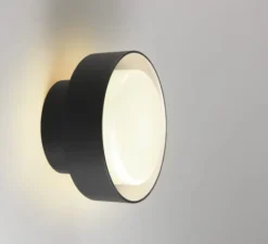 Plafonnier & Spot*Marset Plafonnier, Plaff-on! IP65, , LED, 2700k, 571lm, Ø16cm, P9cm - noir