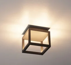 Plafonnier & Spot*SLV Plafonnier, Quadrulo, , IP55, LED, 3000K, 230 lm, L14cm, H13cm - anthracite