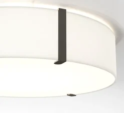 Plafonnier, Salina 550, blanc, Ø55cm, H13,7cm - Astro