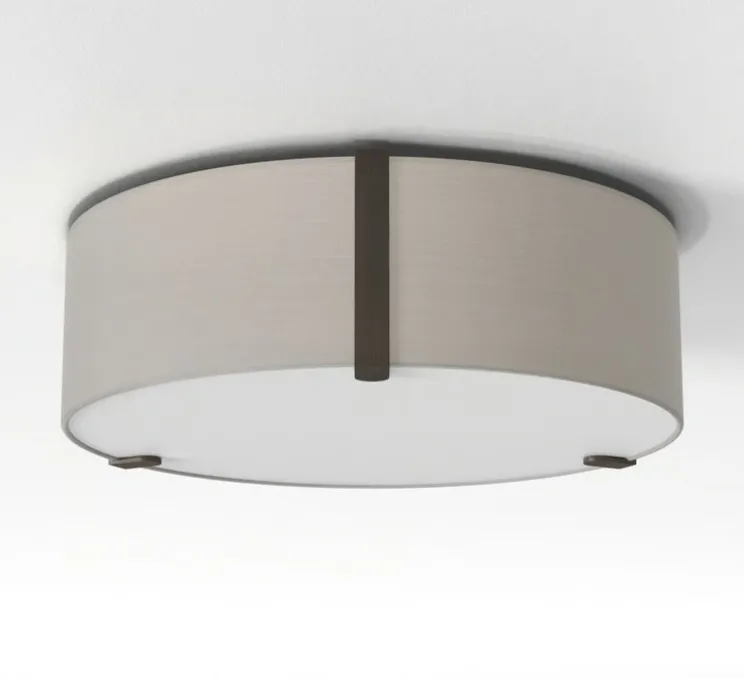 Plafonnier, Salina 400, mastic, bronze, Ø40cm, H13,7cm - Astro