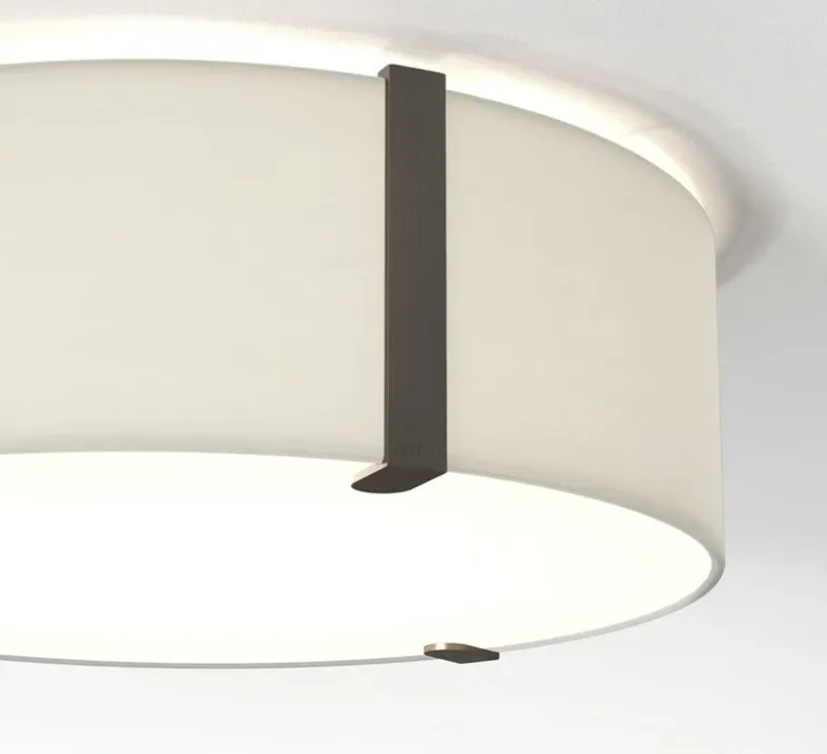 Plafonnier, Salina 400, mastic, bronze, Ø40cm, H13,7cm - Astro