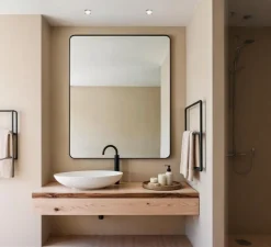 Plafonnier & Spot*Faro Plafonnier semi-encastré, Ebba, , LED, 3000K, 458lm, Ø7cm, H6,5cm - blanc