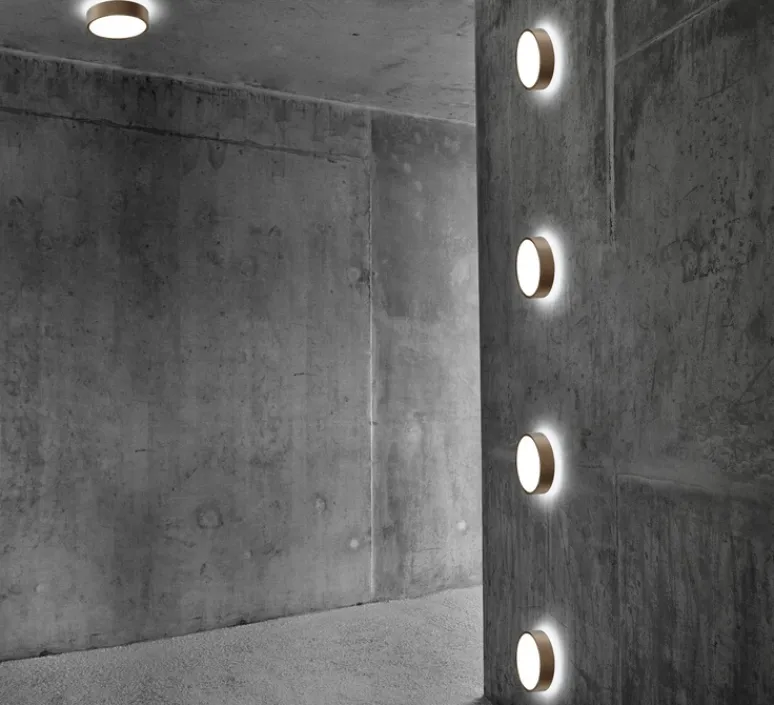 Applique|Plafonnier & Spot*Light Point Plafonnier, SHADOW 1, , IP54, LED, 3000K, 1100lm, Ø15cm, H5cm - rose gold