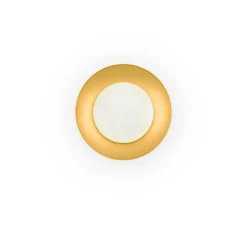 Plafonnier & Spot*Faro Plafonnier, Side 200, , Ø20cm, H9cm - noir et or