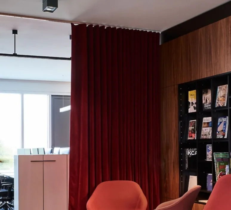 Plafonnier & Spot*Wever&Ducré Plafonnier, Sirro 2.0 LED, , LED, dim, 3000K, 1550 lm, L23cm, H13cm - noir