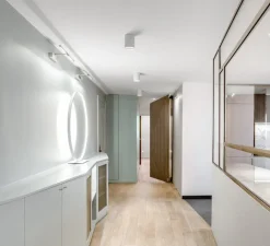 Plafonnier & Spot*Wever&Ducré Plafonnier, Solid 1.0 LED, , LED, dim TRIAC, 2700k, 770lm, Ø10cm, H13cm - blanc