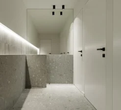 Plafonnier & Spot*Wever&Ducré Plafonnier, Solid Petit 2.0, , LED, dim, 2700K, 500lm, Ø8,2cm, H13cm - noir