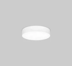 Plafonnier & Spot*XAL Plafonnier, Sono Loop 260, , IP54, LED, 3000K, 881 lm, Ø26cm, H6,5cm - blanc