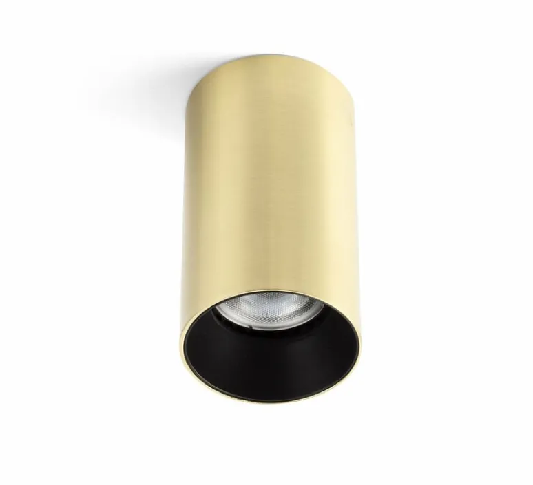 Plafonnier & Spot*Faro Plafonnier, Stan, , Ø6cm, H10,5cm - or satiné