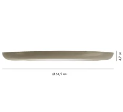 Plafonnier & Spot*Axolight Plafonnier, Sunday, , LED, dim, 3000K, 4242 lm, Ø64,9cm, H4,7cm - rouge terre