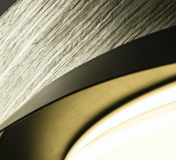 Plafonnier, TENDER, noir, LED, 3000K, 1369lm, Ø45cm, H8,2cm - Faro