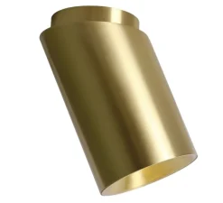 Plafonnier & Spot*DCW éditions Paris Plafonnier, Tobo C85 DIAG, , Ø8,5cm, H14,6cm - laiton