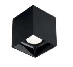 Plafonnier & Spot*Nedgis Plafonnier, Town, , L8cm, H10cm - noir