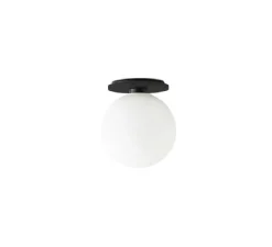 Plafonnier & Spot*Audo Copenhagen Plafonnier, TR Bulb, , mat, 2700K, 455lm, Ø20cm, H22cm - noir et blanc