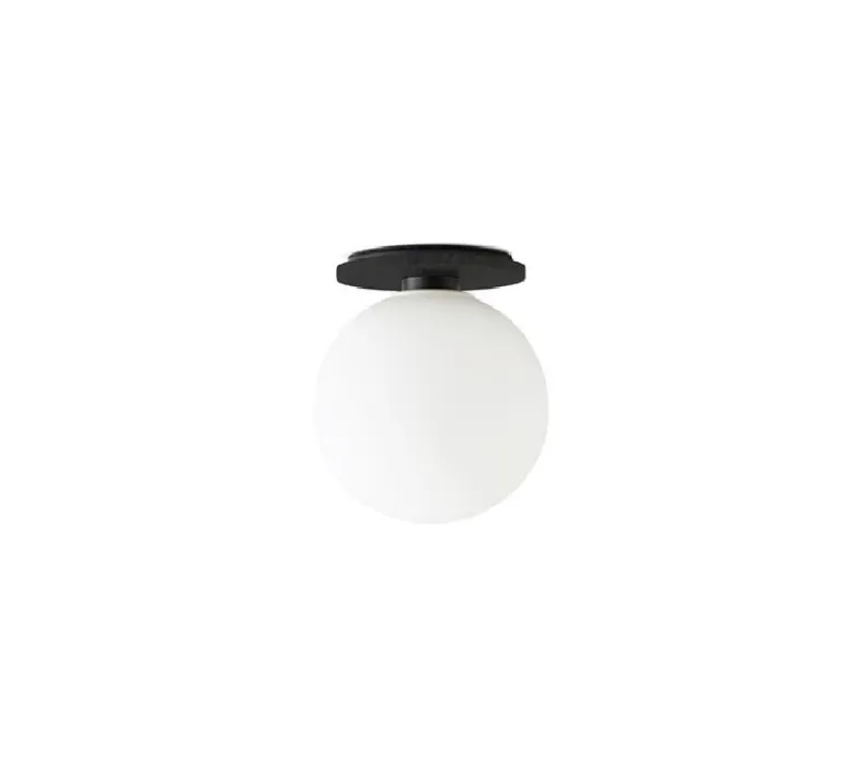 Plafonnier & Spot*Audo Copenhagen Plafonnier, TR Bulb, , mat, 2700K, 455lm, Ø20cm, H22cm - noir et blanc