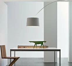 Plafonnier, Twiggy, blanc, L46cm, H95cm - Foscarini