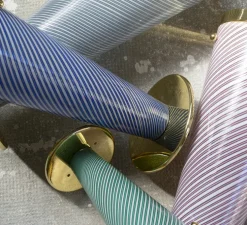 Plafonnier, UPSIDE DOWN brass 30, Rosa da Sogno, Ø30cm, H57,9cm - Magic Circus