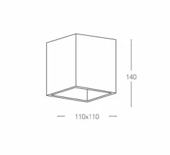 Plafonnier, Vertbois, plâtre, prêt à peindre, Charlotte, Simple, blanc, L11cm, H14cm - Nedgis