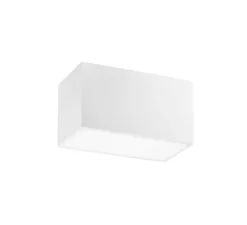 Plafonnier & Spot*Nedgis Plafonnier, Vertbois, plâtre, prêt à peindre, Marie Rectangle, L23cm, H13cm - plâtre, brut à peindre