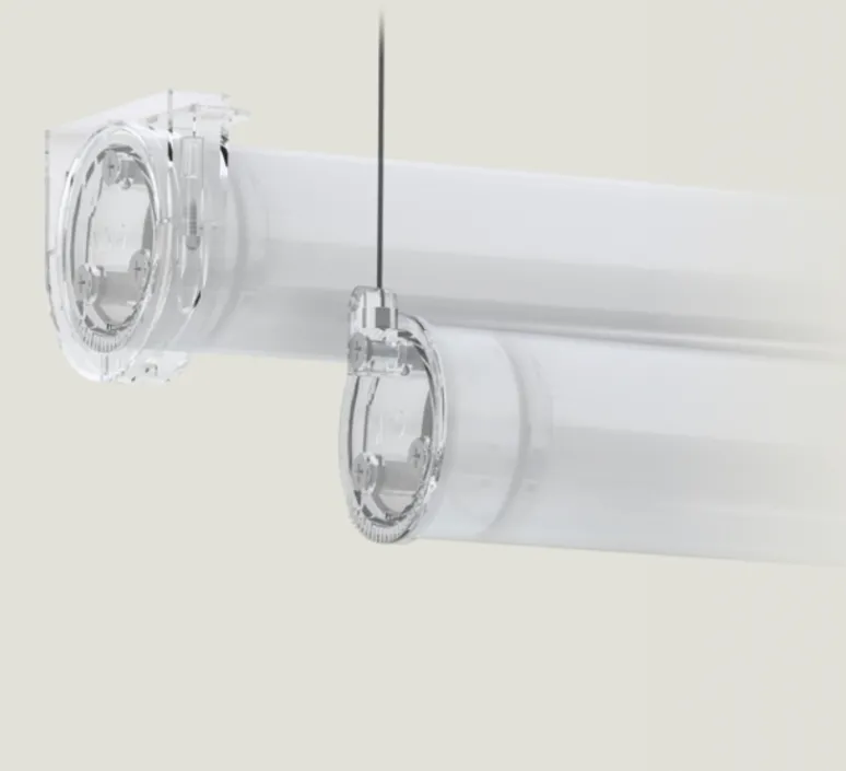 Plafonnier & Spot|Applique*O/M Light Plafonnier/Applique murale, Tubo 50 Dali, Low Output, , LED, 2700K, 4200lm, L147,2cm, H5cm - givré