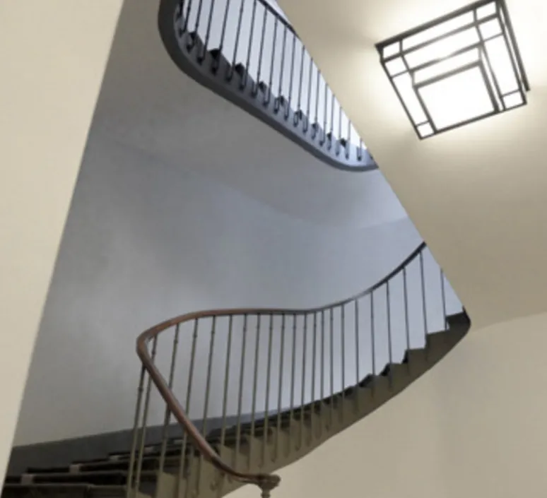 Plafonnier & Spot*Raphaël Armand Plafonnier-Applique, Tesseract 600, , LED, 3000k, 3520lm à 20000lm, L60cm, H20cm - noir