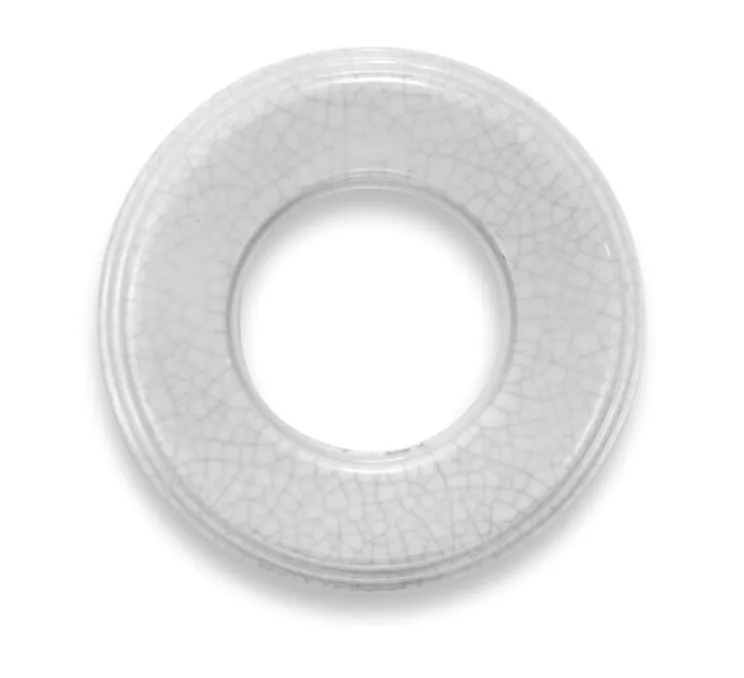 Plaque, Garby, Garby Colonial & Dimbler, Simple, Porcelaine craquelé, Interrupteur et Prise, L10cm, H10cm - Fontini