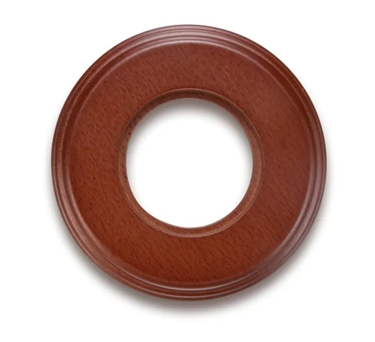 Plaque, Garby, Garby Colonial & Dimbler, Simple, Miel, Interrupteur et Prise, L10cm, H10cm - Fontini