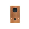 Prise, Confidence, Double vertical, Vieux bronze, Prise-PC x1 et Prise-RJ45 x1, Noir, À vis, L8cm, H15,1cm - Modelec