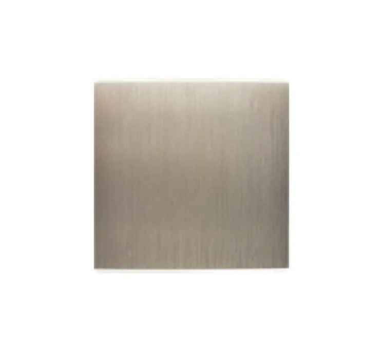 Prise, Confidence, Simple, Acier brossé, Obturateur, L8cm, H8cm - Modelec