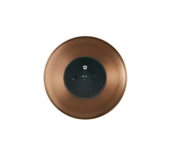 Prise*Modelec Prise, Iris Horizon, Simple, Vieux bronze satiné, Prise-PC x1, L8cm, H8cm -