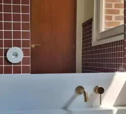 Prise, Pure Porcelaine, Simple, Porcelaine blanc, Prise-2P+T x1, Blanc, L10cm, H10cm - Zangra