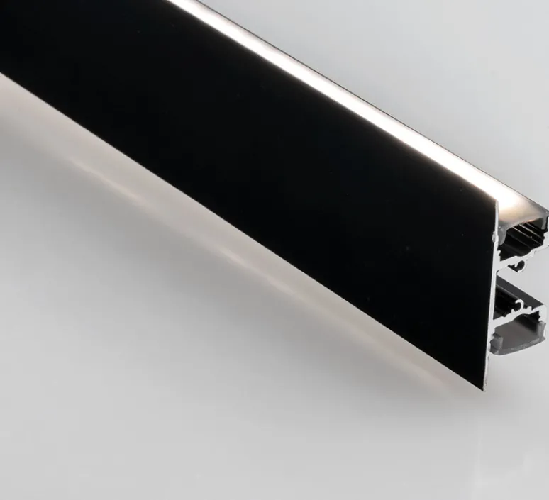 Accessoires*Nedgis Profilé, Dual, , L200cm, H4,9cm - noir