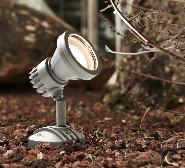 Projecteur, MINIPROJECT, gris, H19cm - FARO