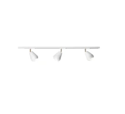 Rail avec spots, Anoli, or nordique, blanc, L106cm, H20cm - Nuura