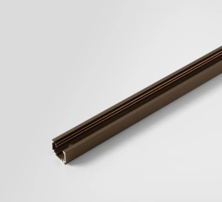 Rail, Track 48V Profile Surface, bronze brossé, L300cm, H2,1cm - Modular