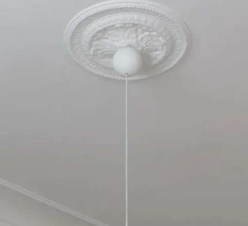 Accessoires*Umage Rosace, Canopy Cannonball, , Ø12cm, Hcm - blanc