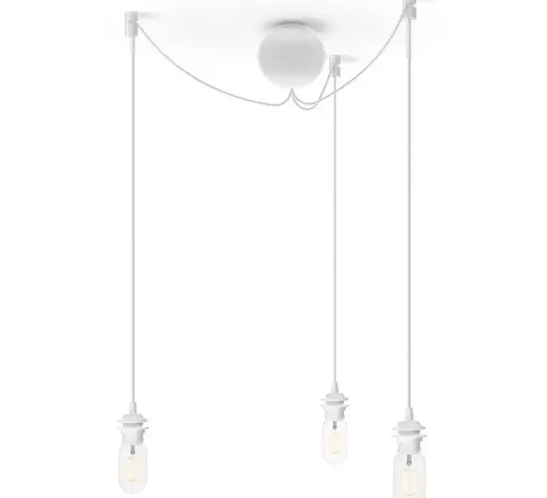 Rosace & Câble*Umage Rosace Multiple, CANNONBALL CLUSTER, Blanc -