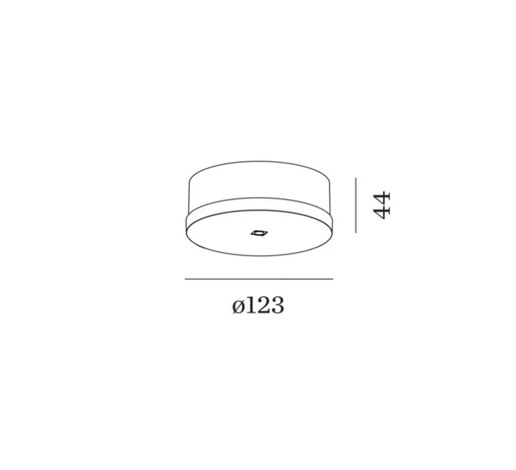 Rosace multiple, en saillie, noir, Round, jusqu'à 4 luminaires - Wever&Ducré