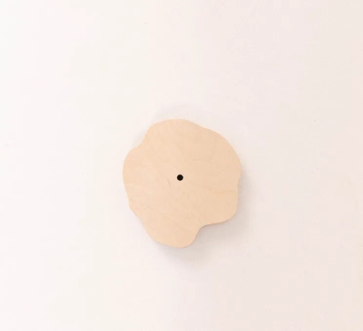 Rosace, Nénuphar, naturel, Ø13cm, H3cm - Little Anana