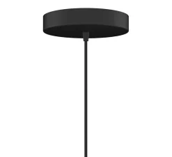 Rosace & Câble*Umage Rosace, Rosette, métal, , Ø14cm + douille E27, câble 2m - noir