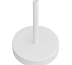 Rosace simple, série métal, avec sortie centrale, blanc mat, Ø12cm, H17,5cm - Creative Cables