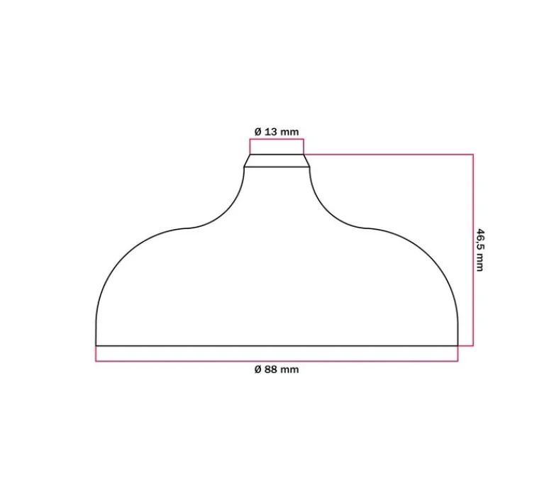 Rosace & Câble*Creative Cables Rosace simple, série silicone, , avec sortie centrale et latérale, Ø8,8cm, H4,65cm - Blanc