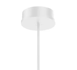 Rosace, Single, pour suspension, blanc, cylindrique en saillie, Ø8,4cm, H2,9cm - Wever & Ducré
