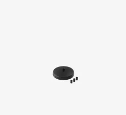 Accessoires*New Works Rosace, Tense 3, , Ø23cm, H7cm - noir