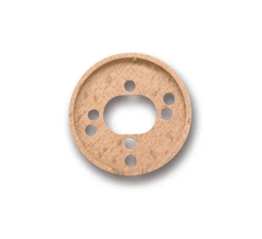Socle pour interrupteur et prise, Do, Simple, Hêtre naturel, L6,4cm, H6,4cm - Fontini