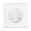 Sortie de câble, Confidence, Simple, Blanc, Sortie de câble x1, L8cm, H8cm - Modelec