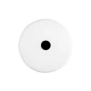 Accessoires*Modelec Sortie de câble, Iris, Simple, Blanc satin, L8cm, H8cm -