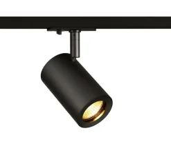 Plafonnier & Spot*SLV Spot , Enola B, pour rail 1 phase , GU10, , Ø6,7cm, H12cm - noir