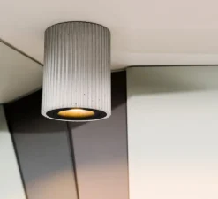 Spot, [S2], Gris béton, Ø10cm, H13cm - GANTLights